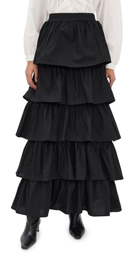 The Lulo Project The Lulo Project Release Skirt Black 01