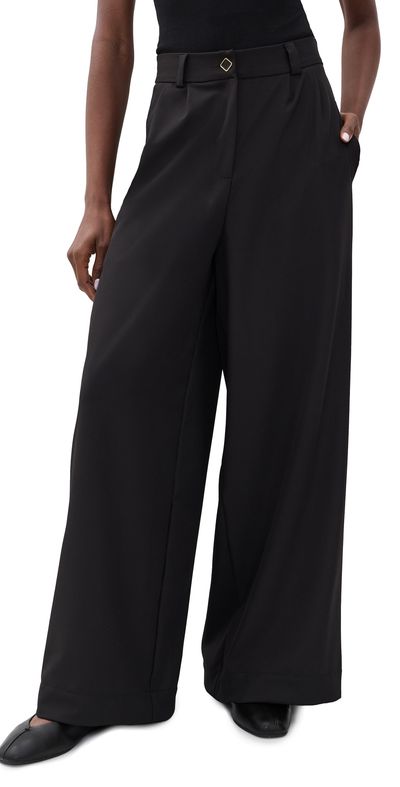 The Lulo Project The Lulo Project Sandstone Pants Black01
