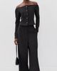 The Lulo Project The Lulo Project Silencio Blouse Black01 - 5