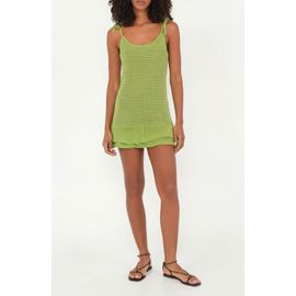 The Lulo Project The Lulo Project Suntrace Open Stitch Minidress
