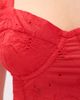 The Lulo Project The Lulo Project The Bustier Koel Eyelet Bird Red - 6
