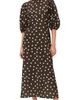 The Lulo Project The Lulo Project The Dawn Dress Polka Dots Brown - 1