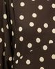 The Lulo Project The Lulo Project The Dawn Dress Polka Dots Brown - 6