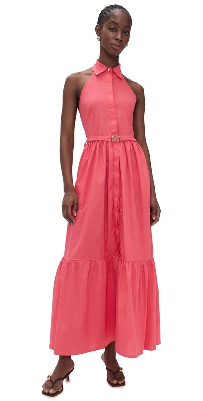 The Lulo Project The Lulo Project The Horizon Dress Salmon