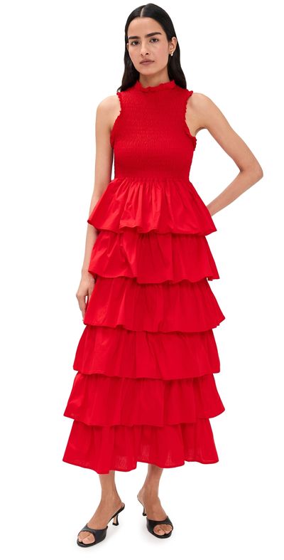 The Lulo Project The Lulo Project The Reign Dress Red 09