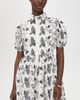 The Lulo Project The Lulo Project The Sundown Dress Keel Eyelet Bird Off White - 2