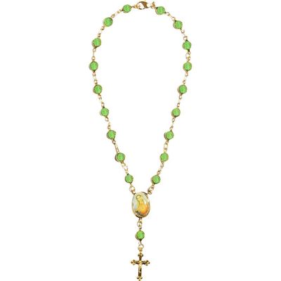The M Jewelers The M Jewelers 18k Gold Plated Rosary Anklet