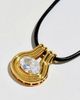 The M Jewelers The M Jewelers Bibi Gem Pendant Necklace in Gold, Women's at Urban Outfitters - 2