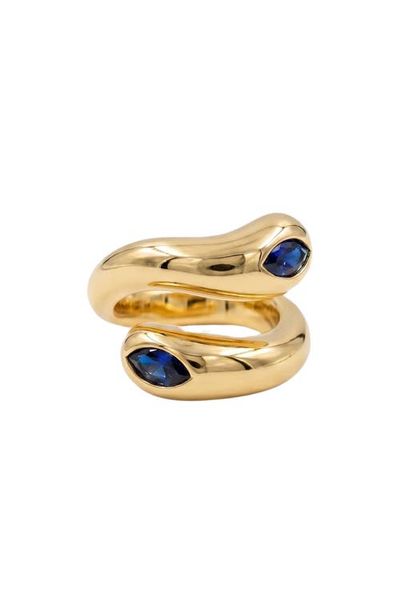 The M Jewelers The M Jewelers Blue The Twisted Stone Pinky Ring
