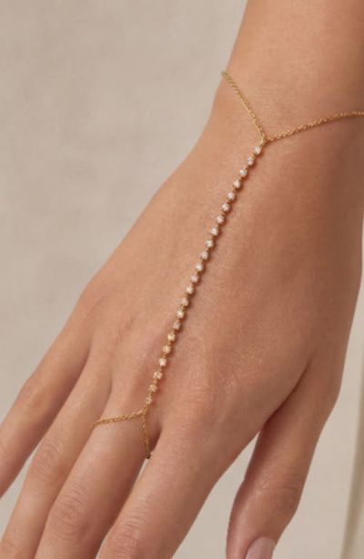 The M Jewelers The M Jewelers Cubic Zirconia Hand Chain