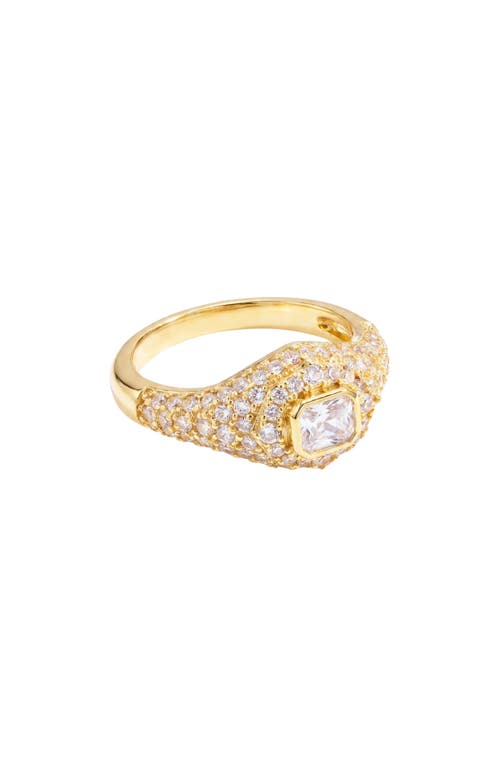 The M Jewelers The M Jewelers Danielle Emerald Cut Cubic Zirconia Dome Ring
