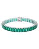 The M Jewelers The M Jewelers Emerald Green Tennis Bracelet - 1