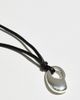 The M Jewelers The M Jewelers Isa Cord Pendant Necklace in Silver, Women's at Urban Outfitters - 2