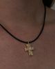 The M Jewelers The M Jewelers Izla Cross Necklace in Gold, Women's at Urban Outfitters - 1