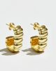 The M Jewelers The M Jewelers Margaux Huggie Hoops in Gold, Women's at Urban Outfitters - 1