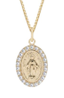 The M Jewelers The M Jewelers Oval Mary Pendant Necklace