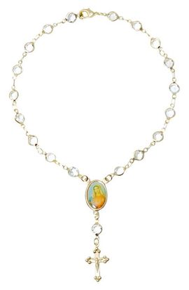 The M Jewelers The M Jewelers Rosary Anklet