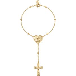 The M Jewelers The M Jewelers The Angel Cross Rosary Hand Chain
