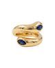 The M Jewelers The M Jewelers The Blue Twisted Stone Pinky Ring - 1