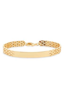 The M Jewelers The M Jewelers The Engraveable ID Bracelet