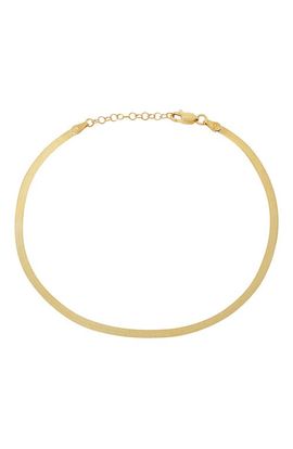 The M Jewelers The M Jewelers The Flat Chain Anklet