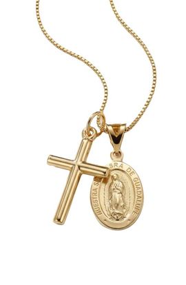 The M Jewelers The M Jewelers The Guadalupe Cross Pendant Necklace