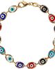The M Jewelers The M Jewelers The Multi Color Evil Eye Link Bracelet - 1