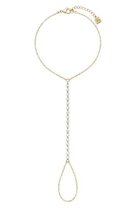 The M Jewelers The M Jewelers The Selena Cubic Zirconia Hand Chain