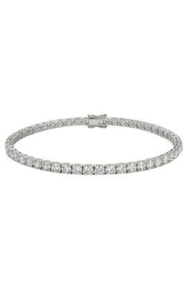 The M Jewelers The M Jewelers The Thin Essential Cubic Zirconia Tennis Bracelet