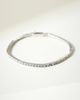 The M Jewelers The M Jewelers Thin Essential Tennis Bracelet in Silver, Women's at Urban Outfitters - 1
