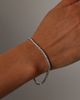 The M Jewelers The M Jewelers Thin Essential Tennis Bracelet in Silver, Women's at Urban Outfitters - 2