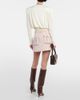 The Mannei The Mannei Bran pleated wool-blend miniskirt - 3