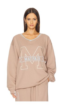 The Mayfair Group The Mayfair Group Mayfair Angels V Neck Sweatshirt