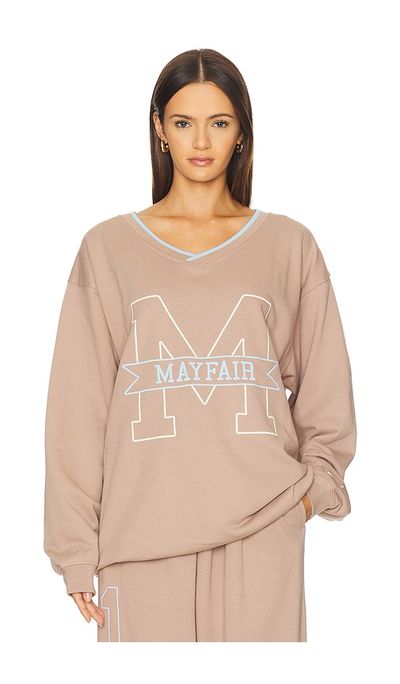 The Mayfair Group The Mayfair Group Mayfair Angels V Neck Sweatshirt