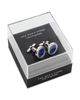 The Men's Store At Bloomingdale's The Men's Store at Bloomingdale's Blue Eyes Round Cufflinks - 2