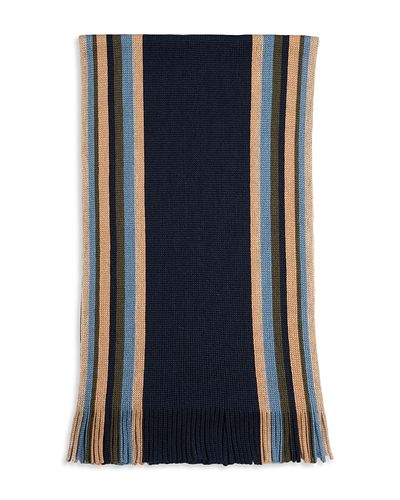 The Men's Store At Bloomingdale's The Men's Store at Bloomingdale's Border Stripe Raschel Scarf