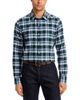 The Men's Store At Bloomingdale's The Men's Store at Bloomingdale's Elegant Cotton Point Collar Tartan Shirt - 1