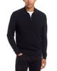 The Men's Store At Bloomingdale's The Men's Store at Bloomingdale's Extrafine Merino Wool Zip Sweater Polo - 1