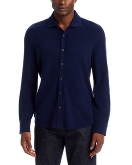 The Men's Store At Bloomingdale's The Men's Store at Bloomingdale's Knit Wool Cashmere Shirt