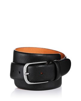 The Men's Store At Bloomingdale's The Men's Store at Bloomingdale's Men's Saffiano Leather Belt