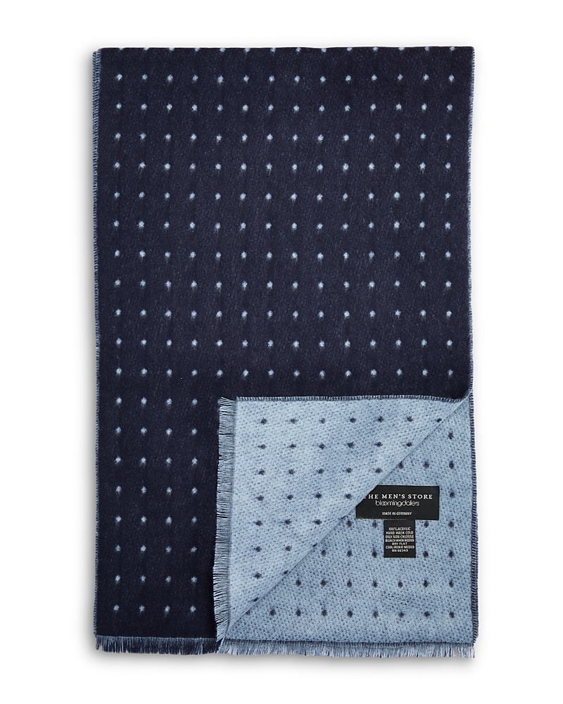 The Men's Store At Bloomingdale's The Men's Store at Bloomingdale's Reversible Dots Woven Scarf