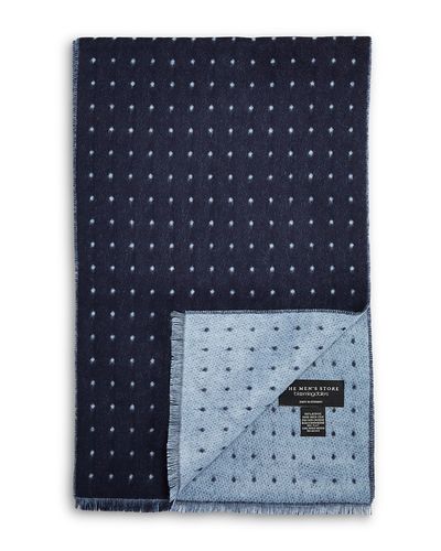 The Men's Store At Bloomingdale's The Men's Store at Bloomingdale's Reversible Dots Woven Scarf