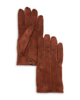 The Men's Store At Bloomingdale's The Men's Store at Bloomingdale's Three-Cord Suede Gloves