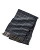 The Men's Store At Bloomingdale's The Men's Store at Bloomingdale's Windowpane Glen Plaid Oversized Cashmere Scarf - 2