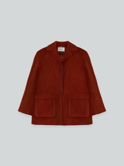 The milui Handmade Merino Wool Cashmere Jacket [RED]