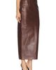 The New Arrivals by Ilkyaz Ozel The New Arrivals by Ilkyaz Ozel Raja Leather Skirt - 2
