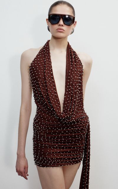 The New Arrivals Ilkyaz Ozel The New Arrivals Ilkyaz Ozel Agel Plunging Top