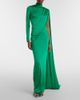 The New Arrivals Ilkyaz Ozel The New Arrivals Ilkyaz Ozel Aya caped satin gown - 2