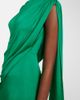 The New Arrivals Ilkyaz Ozel The New Arrivals Ilkyaz Ozel Aya caped satin gown - 4
