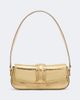 The New Arrivals Ilkyaz Ozel The New Arrivals Ilkyaz Ozel Bodrum metallic leather shoulder bag - 1